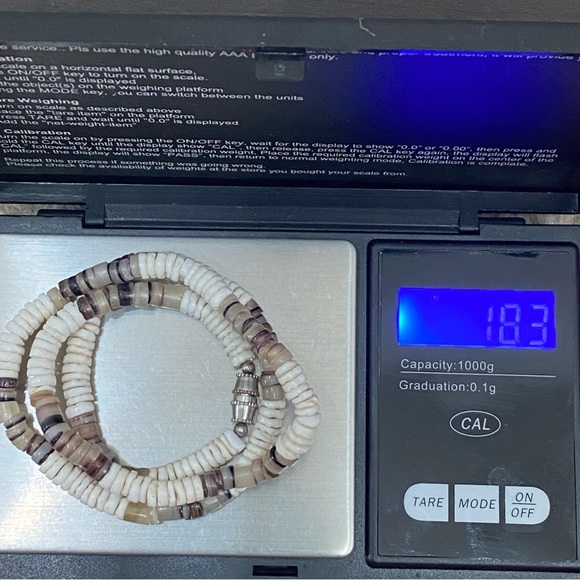 2 Natural Sea Shell Beads Boho Puka Shell Necklace - Picture 10 of 11